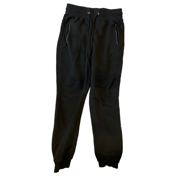Pure Champ Zippered Pockets Black Jogger/Sweatpant Mens M - Picture 1 of 3